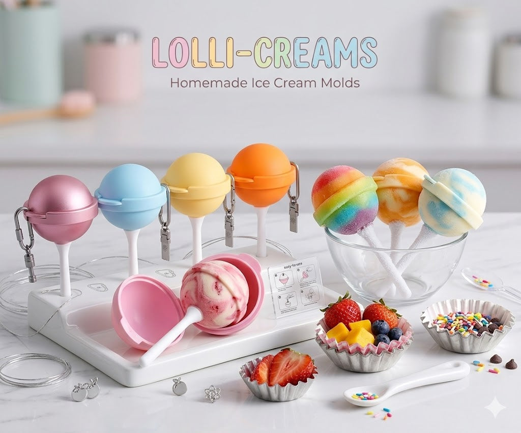 Lollipop Homemade Popsicle Molds (5 Pcs)