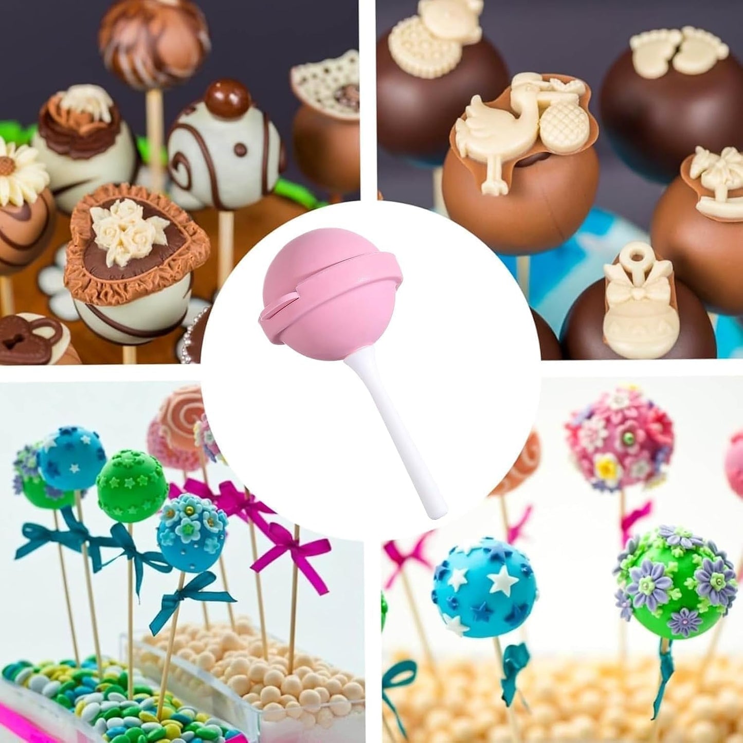 Lollipop Homemade Popsicle Molds (5 Pcs)