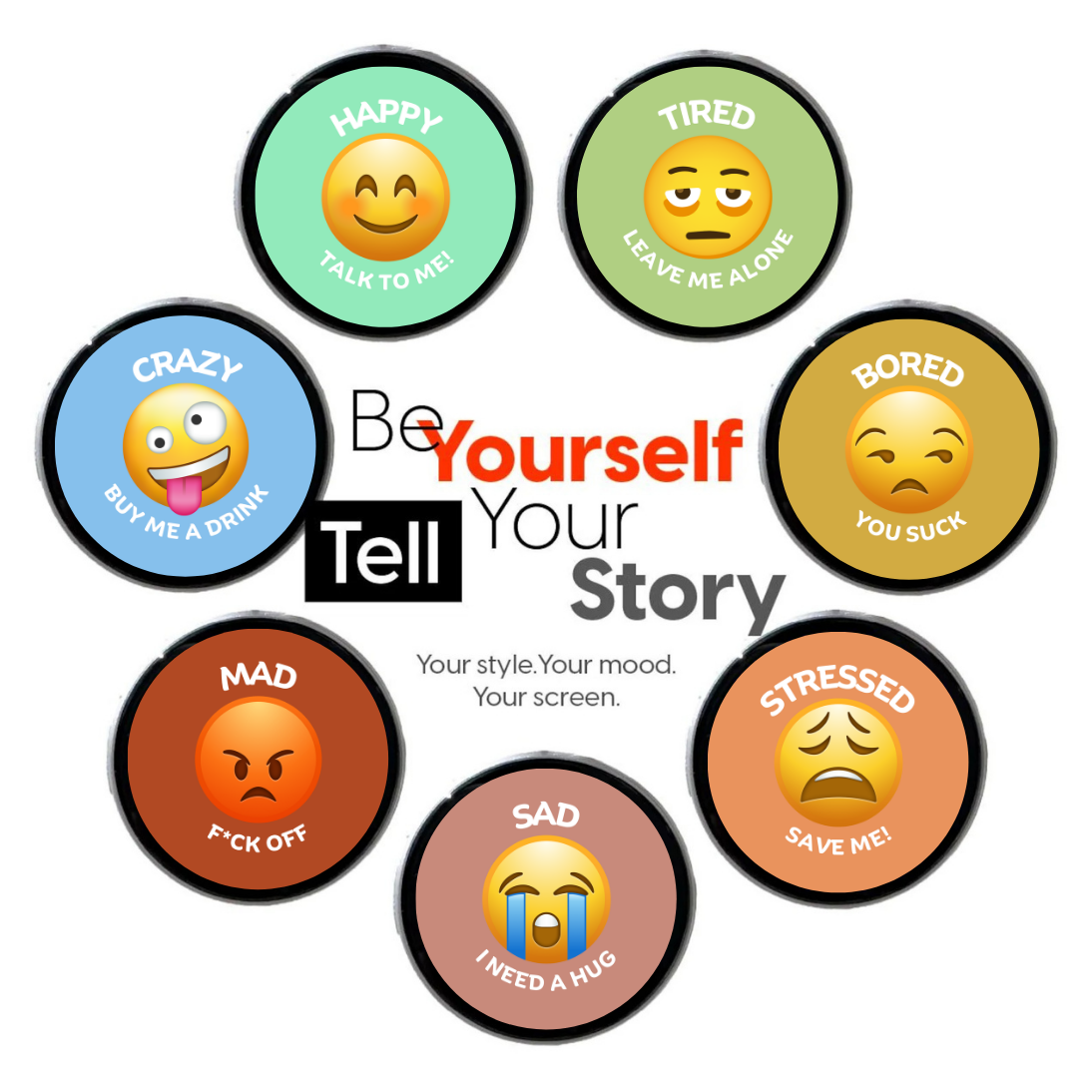 Venta™ - Mood Badge