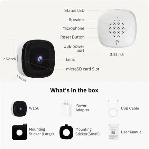 ChroMax 3MP 2K Dual-Band Indoor Security Cam