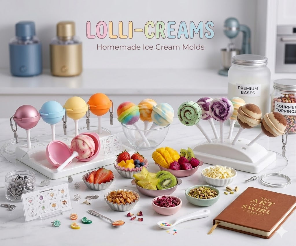 Lollipop Homemade Popsicle Molds (5 Pcs)